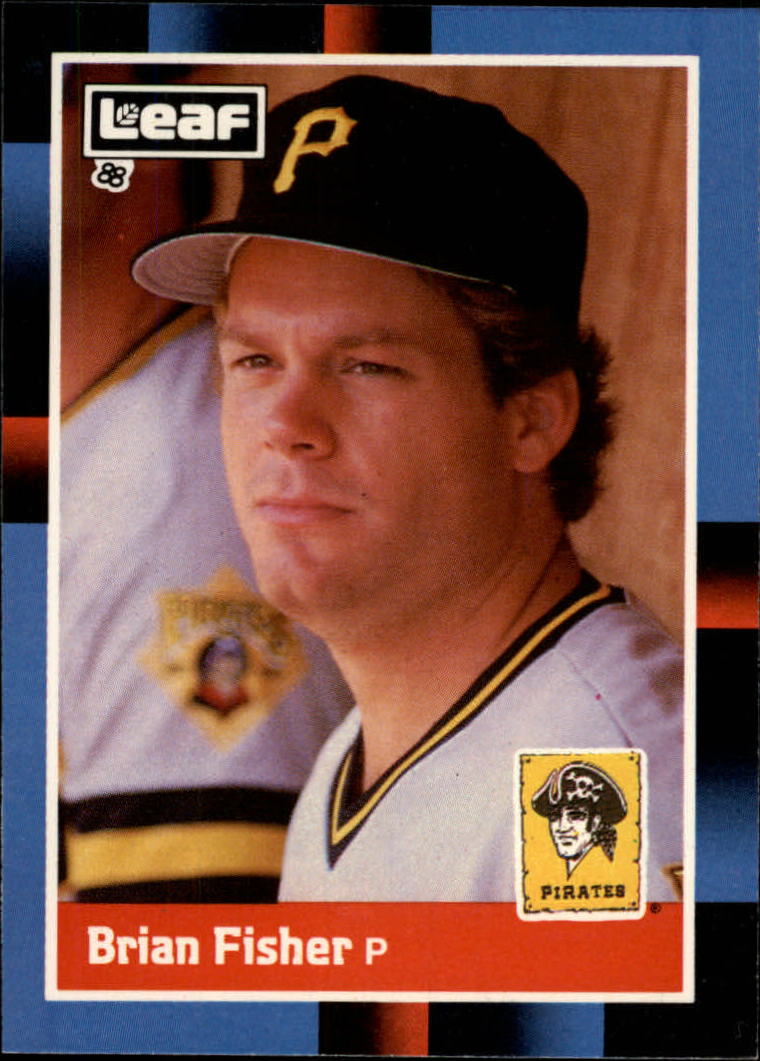 1988 Leaf/Donruss Baseball Cards       244     Brian Fisher